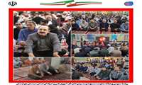 برگزاری مراسم محوری چهلمین روز تشییع و بدرقه رهبر شهید با حضور گسترده مردم و مسئولان در زاهدان